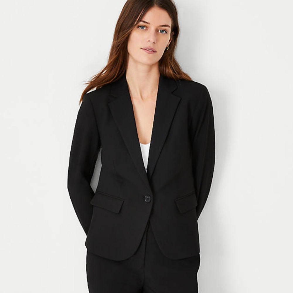 Ann Taylor Factory Suit Jacket Blazer Size 2P